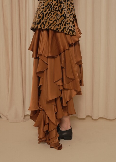 Юбка с воланами Flame