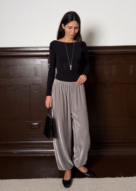 Джоггеры бархат Beatrice